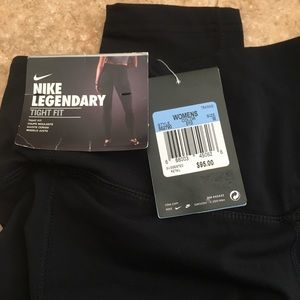 Nike legendary tight fit training leggings. Black